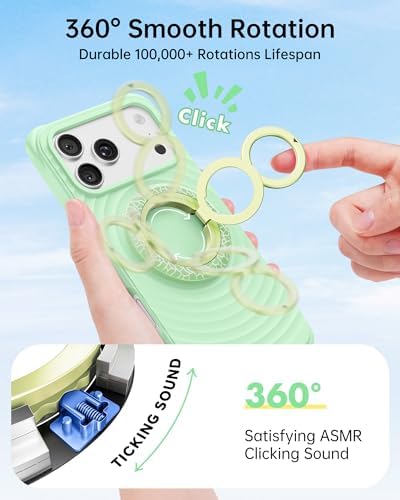 SYNCWIRE Magnetic Phone Ring Holder, for MagSafe Phone Grip Stand Kickstand - Image 3