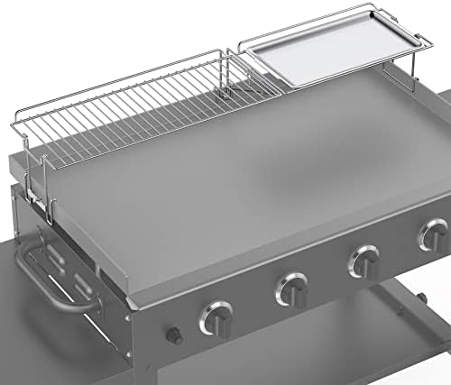 Stanbroil Warming Rack & Tray for 36" Blackstone Griddle, Foldable by Stanbroil