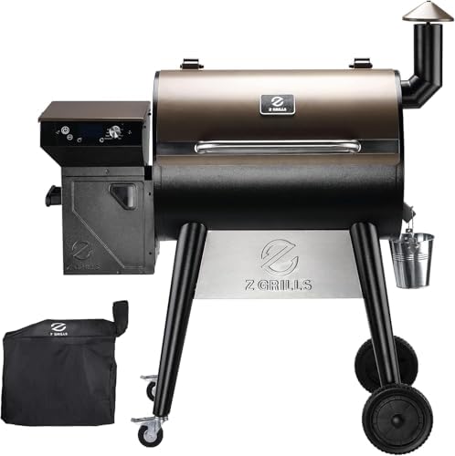 Z GRILLS 7002C Pellet Grill, 697 Sq In, PID 3.0,LCD Display by ZGRILLS