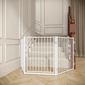 No Pawblems Freestanding Dog Gate with Door for Indoor & Outdoor, 30'' Tall by NoPawblems
