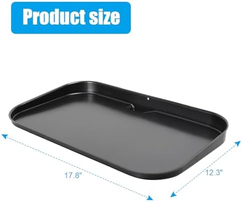 Outspark Grill Griddle Plate for Ninja Woodfire OG951 OG850 OG952 Grill Accessories, XSKGRIDLXL Non-Stick Flat Top Griddle Pan for Ninja Woodfire OG800 OG900 Series - Image 2