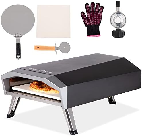Captiva Designs Portable Outdoor Pizza Oven, Gas Pizza Oven for 13" Pizza by CaptivaDesigns