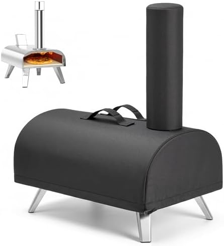 Pizza Oven Cover for Big Horn and aidpiza 12, 600D Heavy Duty Oven Cover by Unknown