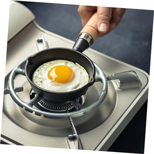 Cast Iron Mini Frying Pan for Burgers, Meat Steaks - Image 5