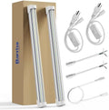 Barrina T8 LED Shop Lights 1.5FT, 25W 3450LM 6500K, 2 Pack High Output Tube by Barrina