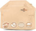 GrillTough Heavy Duty BBQ Grill Cover for Outdoor Grill, 58 Inch Tan by GrillTough