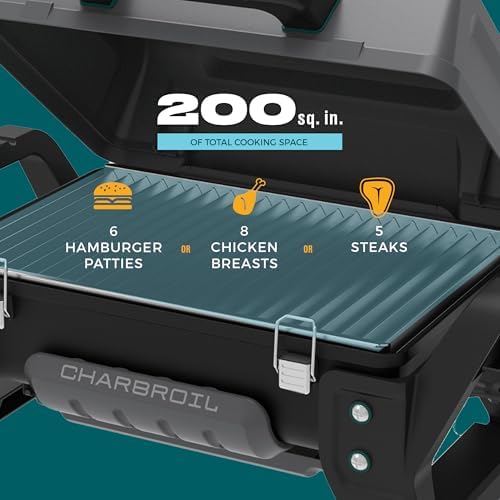 Charbroil Grill2Go X200 Portable Gas Grill, Dark Grey - 25409200 - Image 4