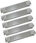 DP149 (5-pack) Stainless Steel Grill Heat Plates Replacement for Home Depot Nexgrill 4 burner 720-0830H, 5 Burner 720-0888, 720-0888N, 720-0882A, 720-0882S, 6 Burner 720-0896B, 720-0898… by DirectStore
