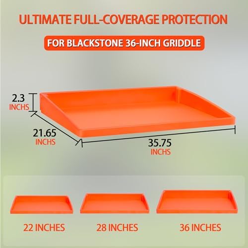 36 Inch Silicone Griddle Mat for Blackstone Grill Top, Prevent Rusting Waterproof Food-Grade Silicone Griddle Cover, 26,000+ Hours Long-Lasting - Image 3