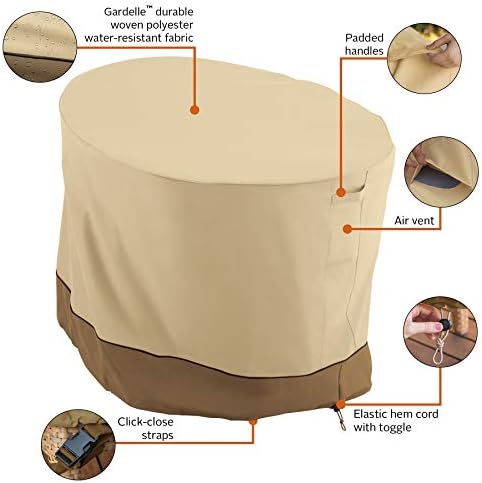 Classic Accessories Veranda Water-Resistant 46 Inch Papasan Patio Chair Cover, Outdoor Chair Covers - Image 4