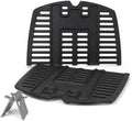 Uniflasy 7644 Cast Iron Grill Grates for Weber Q100, Q1000, Q120, Q1200, Q1400, 516001, 516002, 50060001, 51010001, 51060001, Baby Q Gas Grill, 2 Pack by Uniflasy