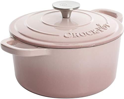 Crock-Pot Artisan Round Enameled Cast Iron Dutch Oven, 5-Quart, Pistachio Green - Image 2