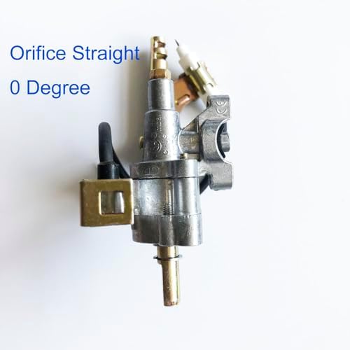 1 PC 0° BBQ Grill Gas Valve With Thrower Valve, Stem OD 5/16", Orifice size: 1.05mm for LP Gas, Fits for 5/8" Manifold Tube - Image 2