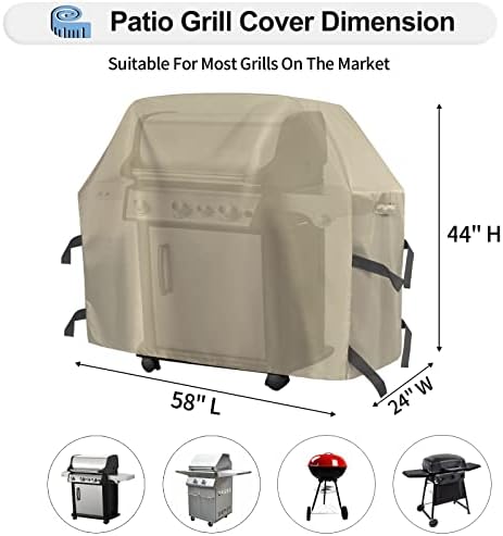 OutdoorLines Waterproof Heavy Duty BBQ Grill Cover - Image 2