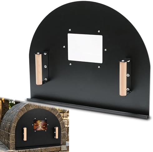 25x20 Inch Pizza Oven Door, Heavy Duty Metal Brick Oven Door by Unknown