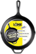 Lodge Pre-Seasoned Cast Iron Skillet, PFAS-Free, 10.25 Inches by Lodge