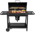 Realcook BBQ Barrel Charcoal Grill: Spacious Premium Outdoor Barbecue Grill by Realcook
