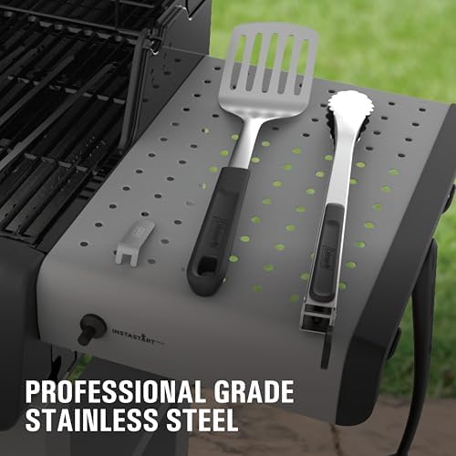 Coleman Cookout 12-Piece BBQ Grill Tool Kit, Stainless Steel and Black - Image 4