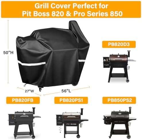 GRISUN Waterproof Grill Cover for Pit Boss 850 DX,820 Deluxe - Image 2