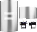 Flame Broiler Slide Cover & Bottom Kit for Pit Boss Smoker Replacement Parts Pit Boss Accessories 820 Deluxe, Pit Boss 820 SER Pellet Grills 820FB, 820FBC, 820S, 820SC, 820XL, Pro SER 820-PS1 (Lowes) by PETKAO