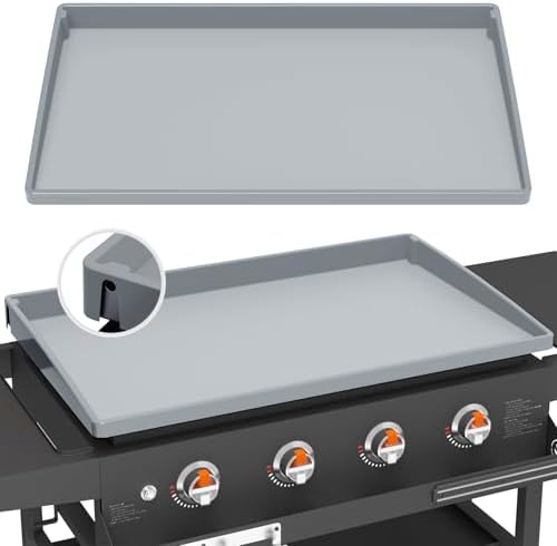 Silicone Griddle Mat Cover for Blackstone - 36 Inch True All-Encompassing Coverage Heavy Duty Food Grade Grill Buddy Mat, All Season Cooking Surface Protective Cover by BESSIO