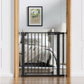 Babelio Baby Gate for Stairs No Drilling, PressGuard, 31-36 in Dog Gate by BABELIO