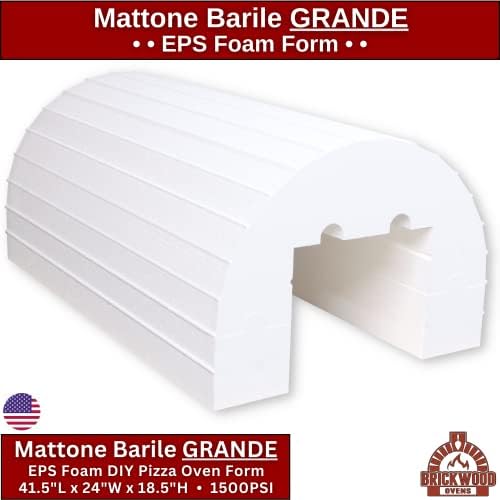 Mattone Barile Grande DIY Wood Fired Pizza Oven - Build a Large Backyard Brick Oven with Locally Sourced Masonry Materials - Image 2