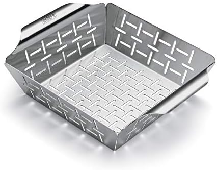 Weber® Style Small Grilling Basket, Stainless Steel, Small (Pack of 6) - Image 2