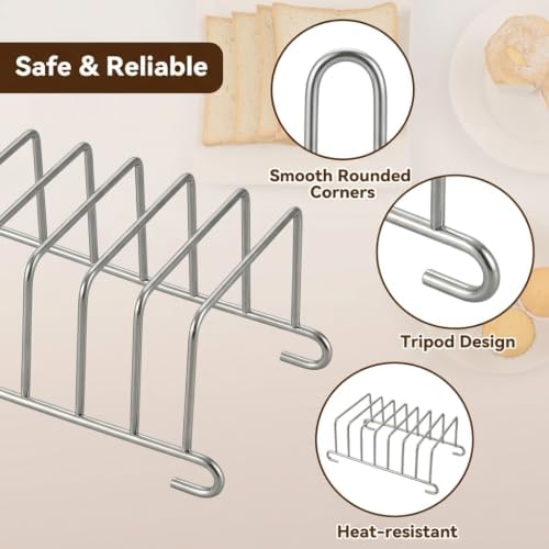 2-Pack Toast Rack for Ninja Crispi Pro & FN101 Air Fryer Accessories - Image 3
