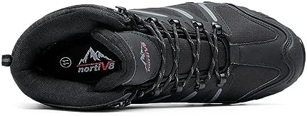 NORTIV 8 Men's Ankle High Waterproof Hiking Boots - Image 6