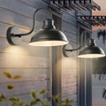 12" Barn Light Outdoor Wall Lights 2 Pack Large Exterior Lighting Fixtures by LPRZSG