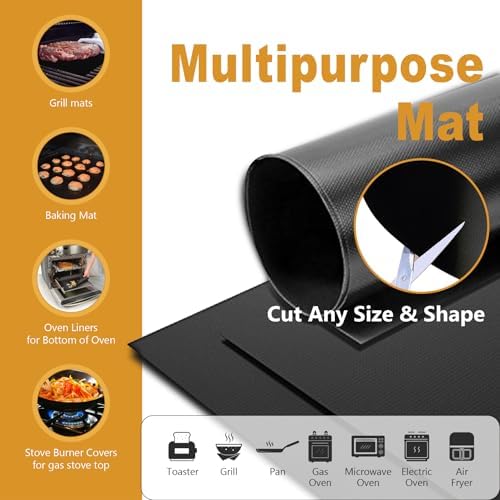 Oven Mat Liners for Bottom of Oven, 17"x25", 2PACK - Image 3