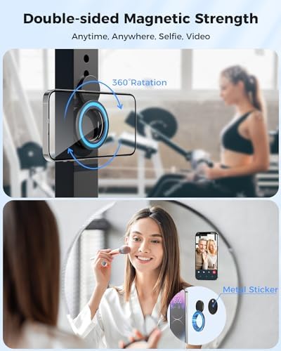 SUPERONE Dual-Sided Magnetic Ring Holder for Gym MagSafe Stand & Phone Grip - Image 2