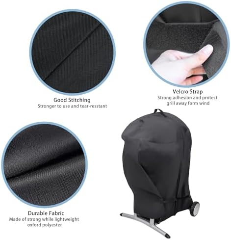 Grill Cover for Char-Broil Gas/Electric Style Patio Bistro Grill - Image 3