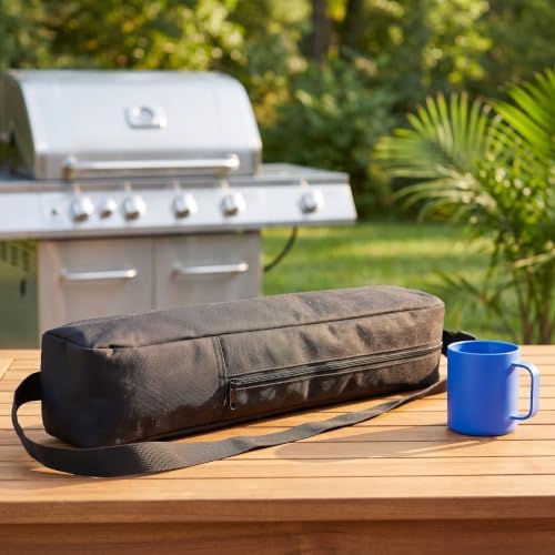 2pcs Bbq Tool Organizer Oxford Cloth Zip Handle Storage Bag - Image 5