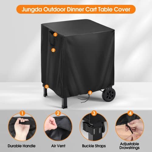 Outdoor Prep Table Cover for Inkmin Dining Cart Table - Image 3