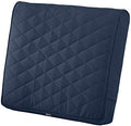 Classic Accessories Montlake Water-Resistant 21 x 20 x 4 Inch Wide Back Patio Quilted Lounge Cushion, Navy, Outdoor Loveseat Cushions by ClassicAccessories
