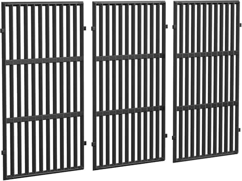 QuliMetal 18.7 Inch Cast Iron Grill Grates for Weber Genesis II 400 Series by QuliMetal