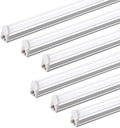 Barrina LED T5 Integrated Single Fixture 1FT, 600lm, 5W, 6500K, 6 Packs by Barrina