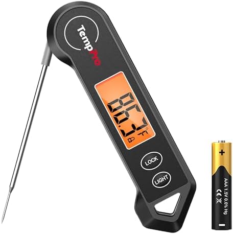 TempPro TempSwift 1 Sec Instant Read Meat Thermometer Digital by TempPro