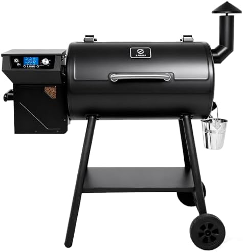 Z GRILLS 550B2 Pellet Grill Smoker, PID 3.0 Auto Temp Control, 553 Sq in by ZGRILLS