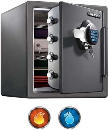SentrySafe 2-Hour Fireproof Safe, Digital Keypad, 1.2 Cu Ft, STW123GTC by SentrySafe