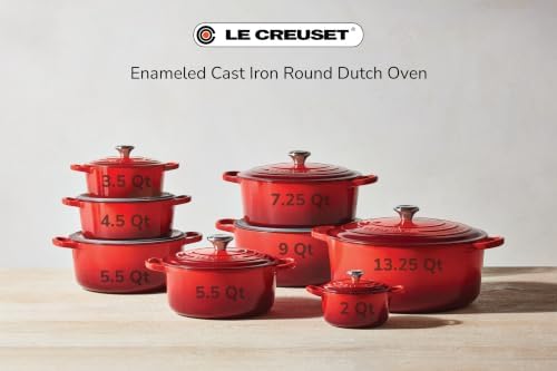 Le Creuset Enameled Cast Iron Round Dutch Oven, 7.25 qt., Riviera - Image 6