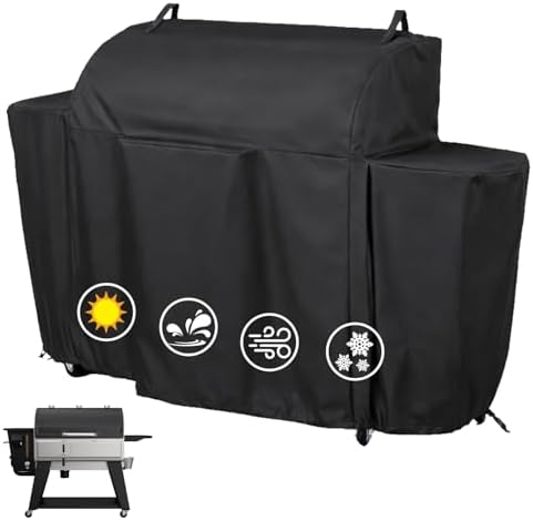 Utheer Pellet Grill Cover for Camp Chef Woodwind Pro 36, Stay-On Protection by Utheer
