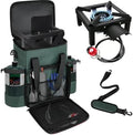 Carry Bag for High Pressure Single Propane Burner with Multiple Pockets by Unknown