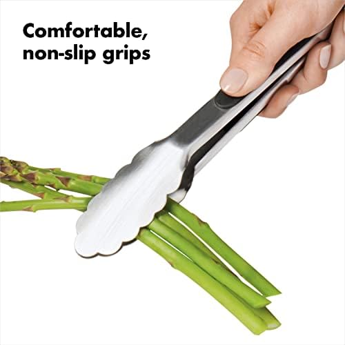 OXO Good Grips 9-Inch Stainless Steel Locking Tongs - Image 6
