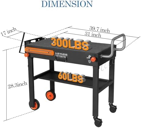 Grill Table Stand Cart for Blackstone Griddle - Image 6
