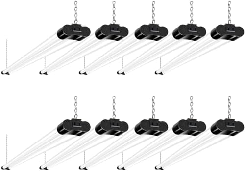 hykolity 60W 4FT Linkable LED Shop Light for Garage,6500LM by hykolity