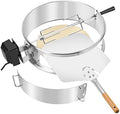 onlyfire Multi-Purpose Stainless Steel Rotisserie and Pizza Combo Kit by onlyfire