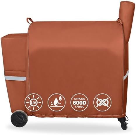 Grill Cover for Traeger Pro 34/780, Z Grills 700/550/600 Series by QuliMetal